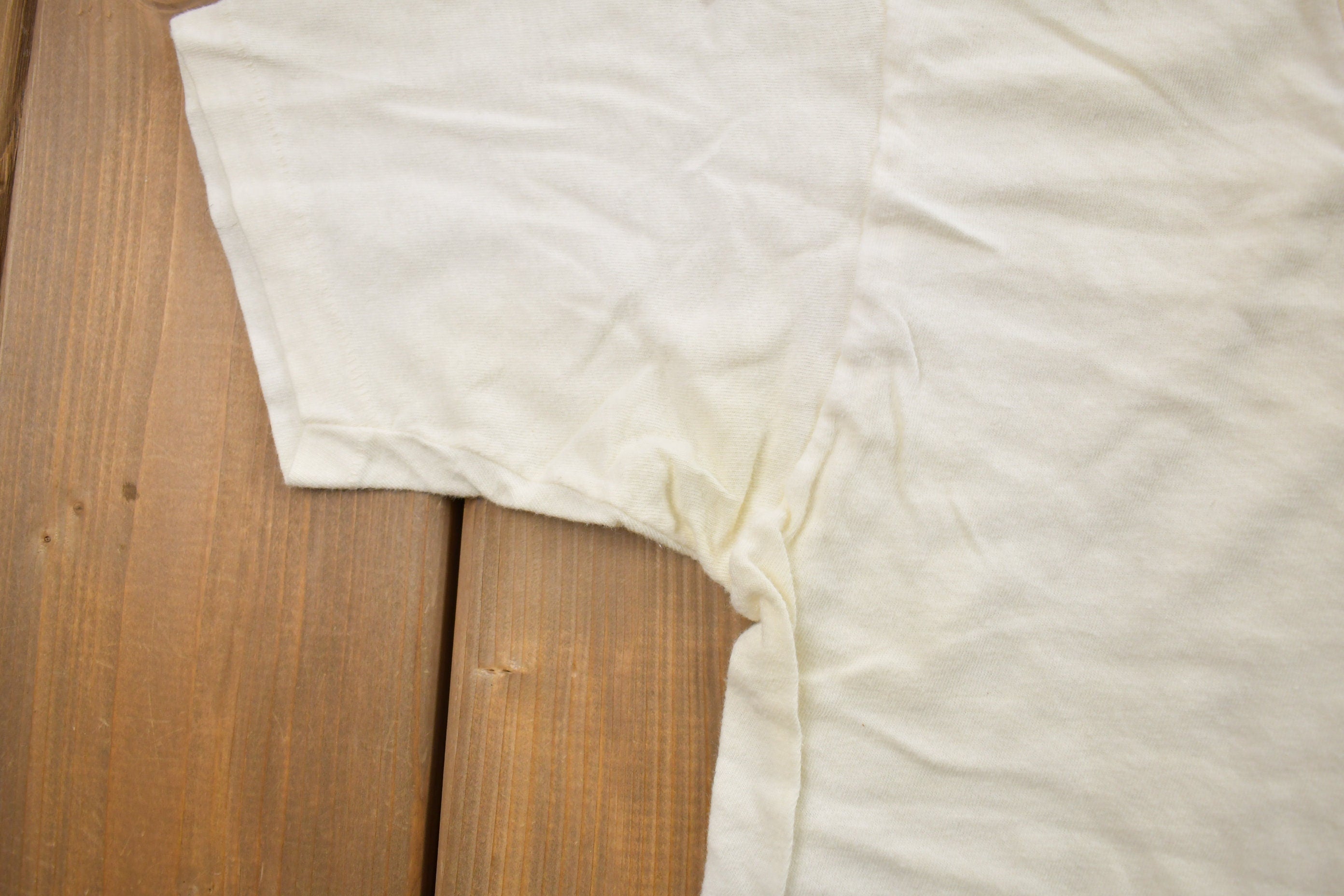 Vintage 1990s Blank V-Neck T Shirt