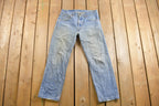 Vintage 1990s Levi's 505 Red Tab Jeans Size 33 x 28