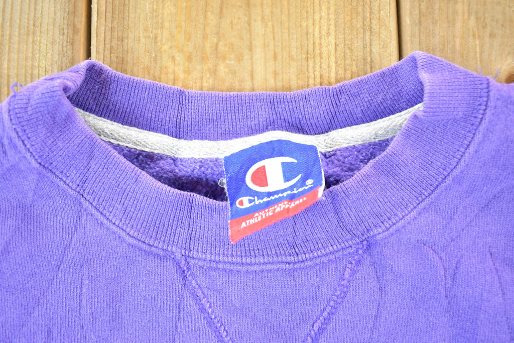 Vintage 1990s Champion Minnesota Vikings NFL Crewneck Sweatshirt Mens L