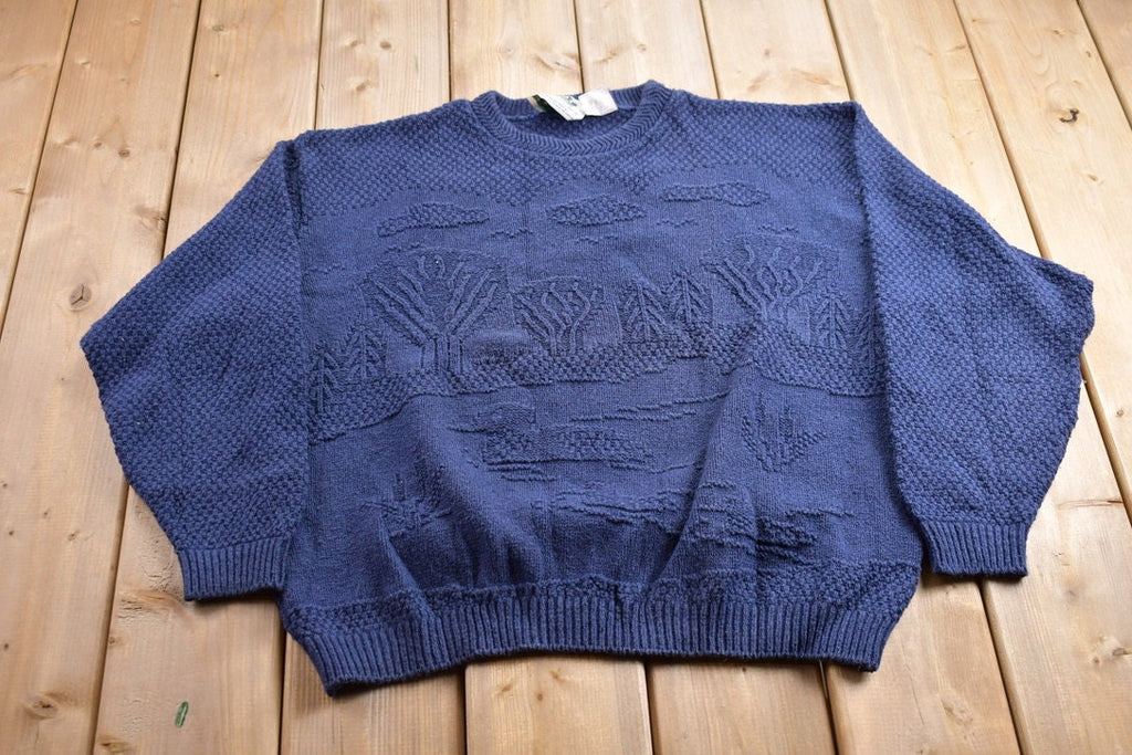 Vintage 1990s Northern Reflections Knitted Crewneck Sweater