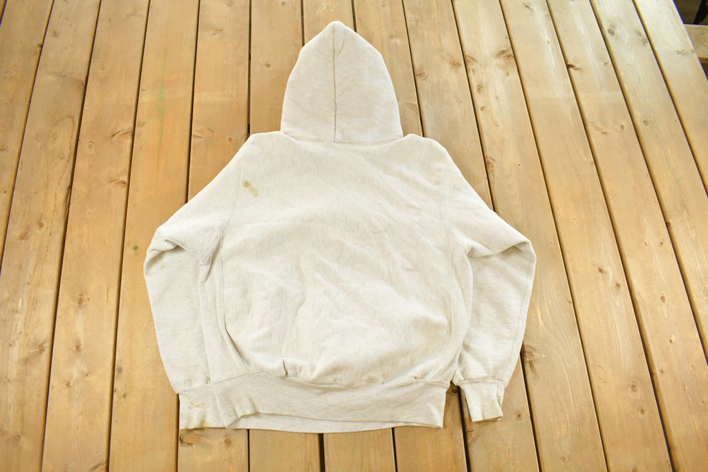 Vintage 1990s Navy Military Pro Weave Hoodie Sweatshirt Mens XL