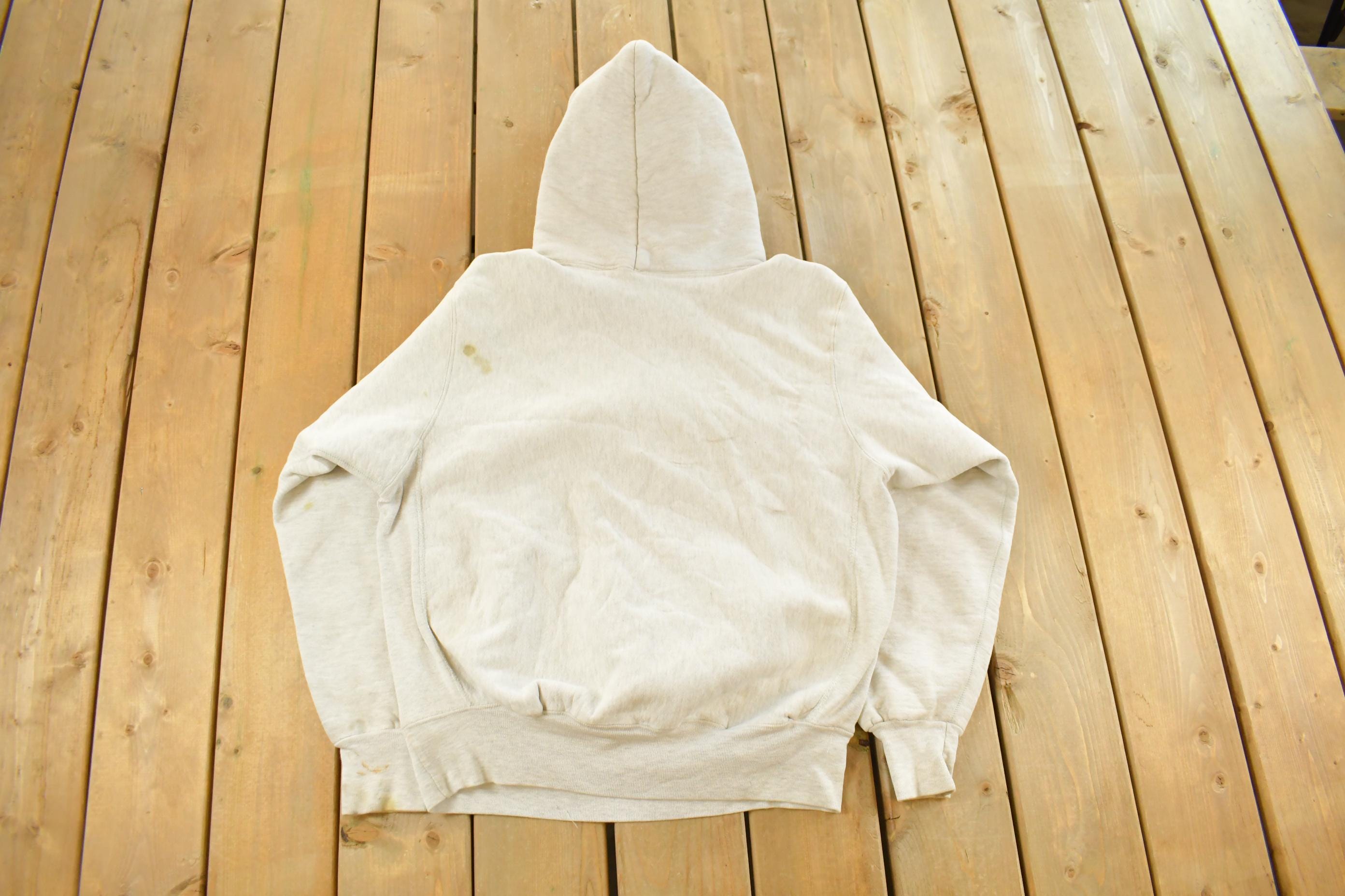Vintage 1990s Navy Military Pro Weave Hoodie Sweatshirt Mens XL