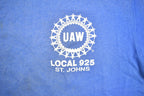 Vintage 1980s UAW Local 925 St Johns Graphic T Shirt