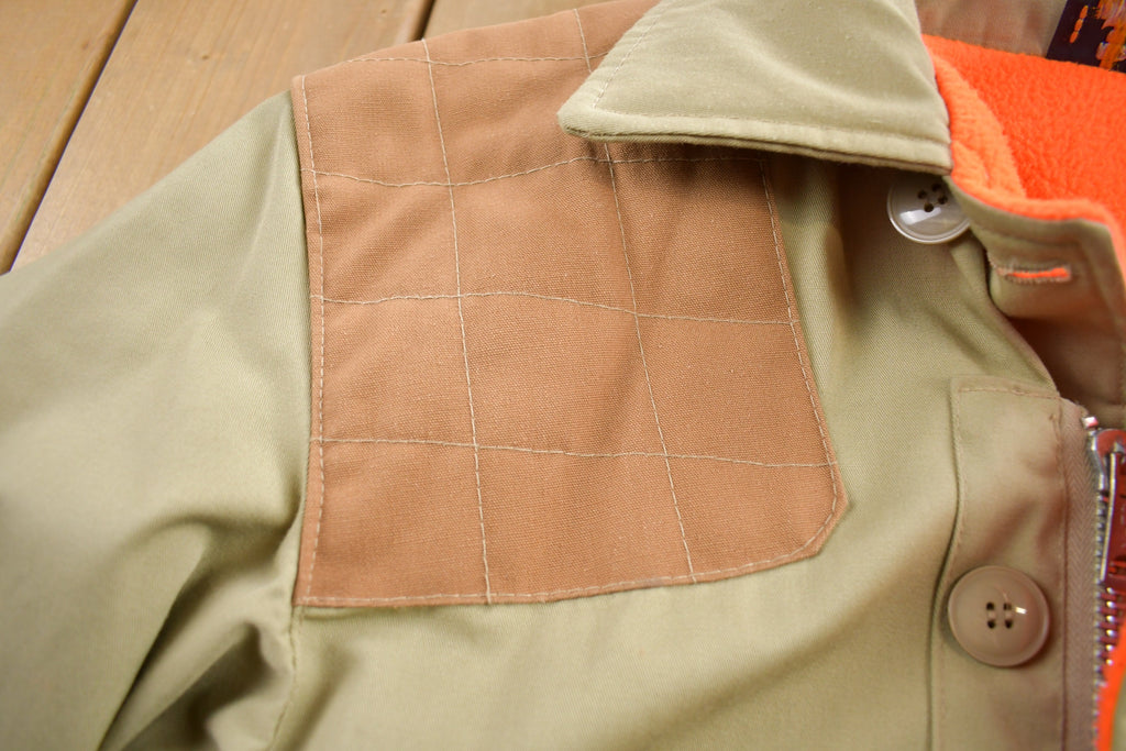 Vintage 1980s Thermo-King Reversible Padded Light Jacket Made In Canada