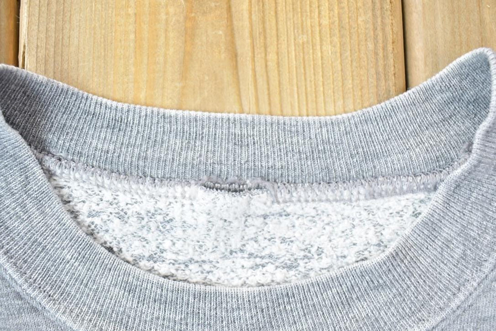 Vintage 1990s Blank Gray Crewneck Sweatshirt