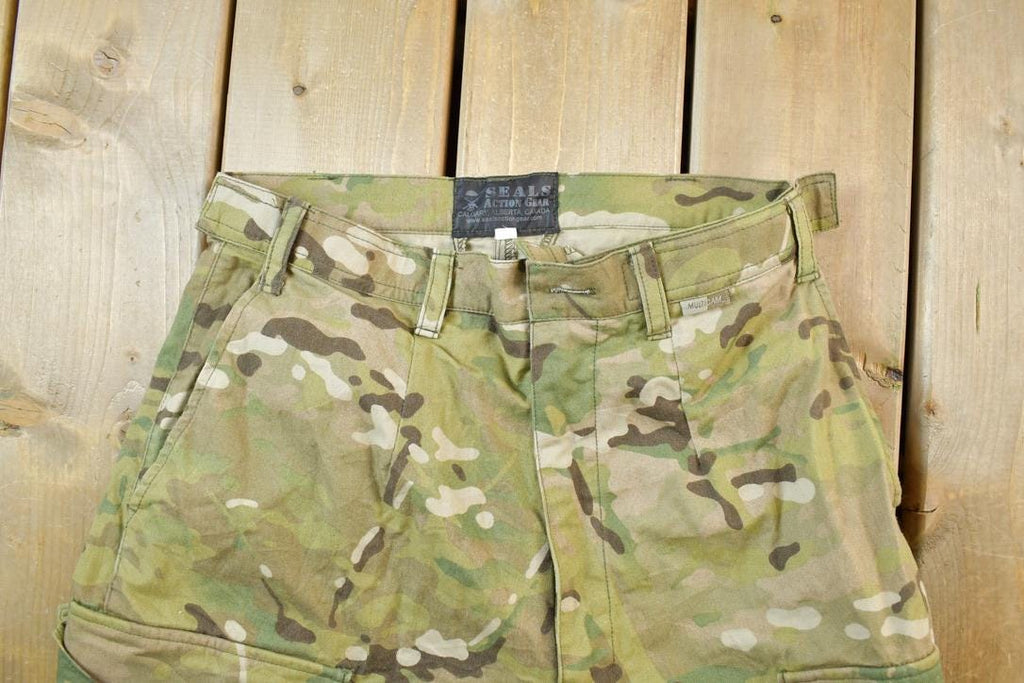 Vintage 1990s Military Desert Camouflage Cargo Pocket Pants 30 x 33