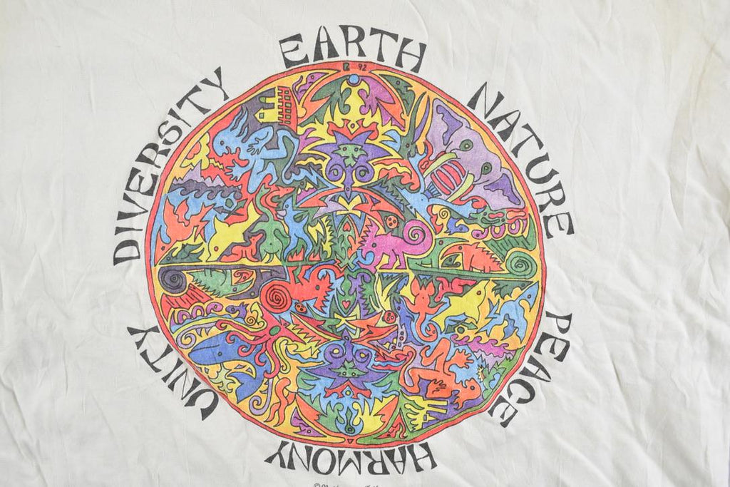 Vintage 1990s Earth Nature Souvenir T-Shirt