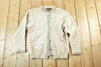 Vintage 1990s Eddie Bauer Wool Knit Abstract Pattern Crewneck Sweater Mens M