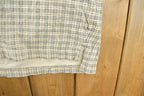 Vintage 1990s Eddie Bauer Plaid Polo Shirt Men's Medium