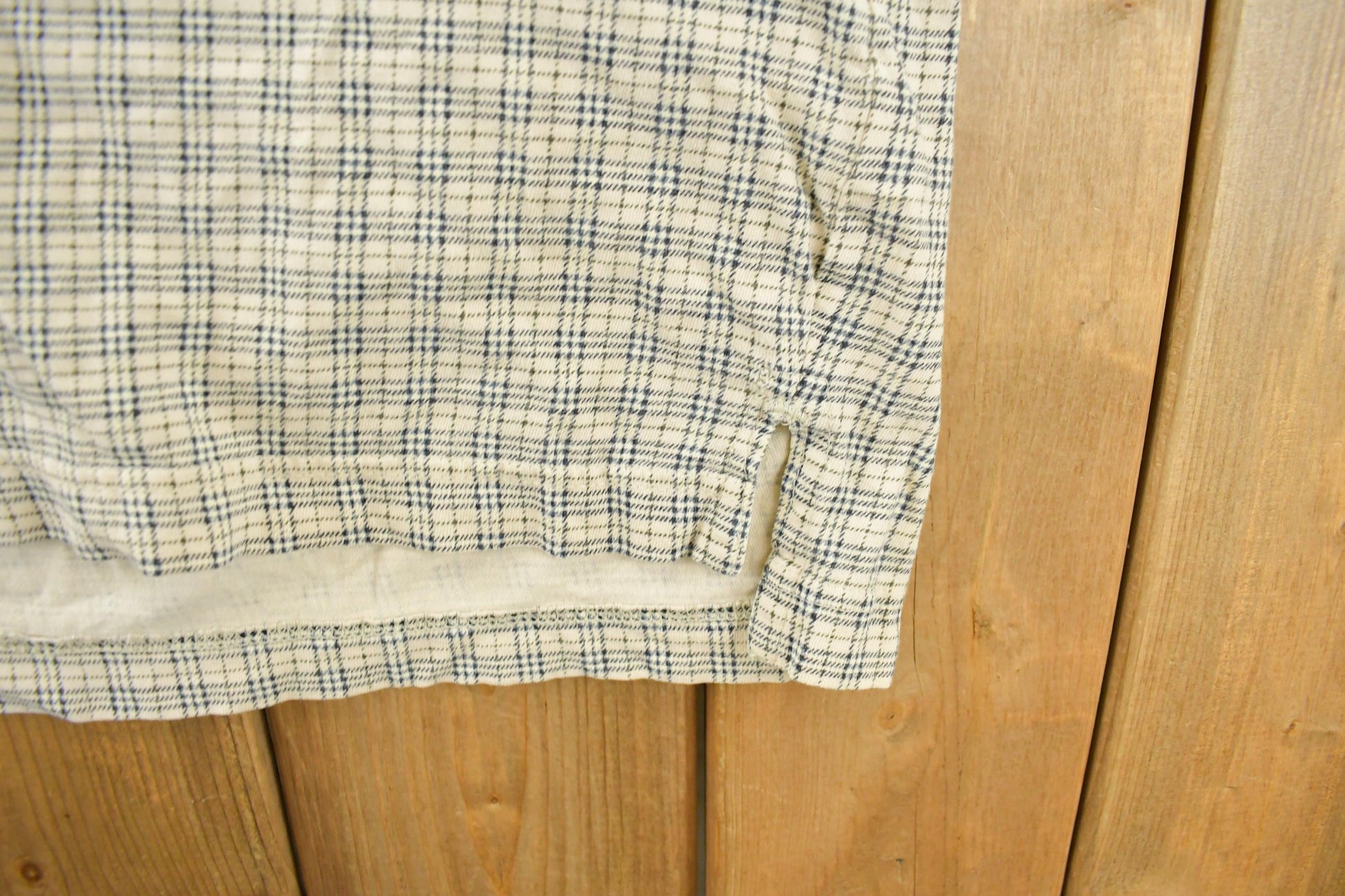 Vintage 1990s Eddie Bauer Plaid Polo Shirt Men's Medium / 90s Shirt / Golf Shirt / Preppy Button Up