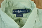 Vintage 1990s Ralph Lauren Button Up Polo Blake Shirt