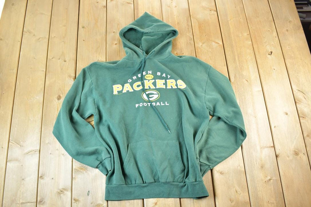 Vintage 2001 Green Bay Packers NFL Hoodie Sweatshirt Mens L