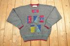 Vintage 1990s Camela Knitted Crewneck Sweater