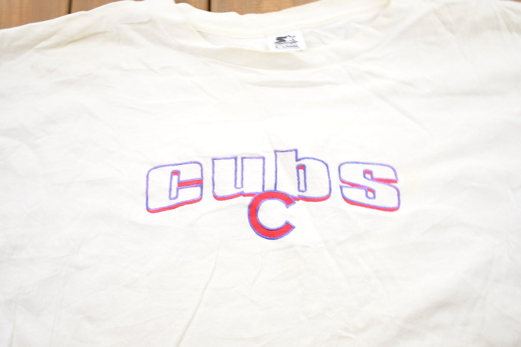 Vintage 1990s Chicago Cubs Starter MLB Graphic T-Shirt