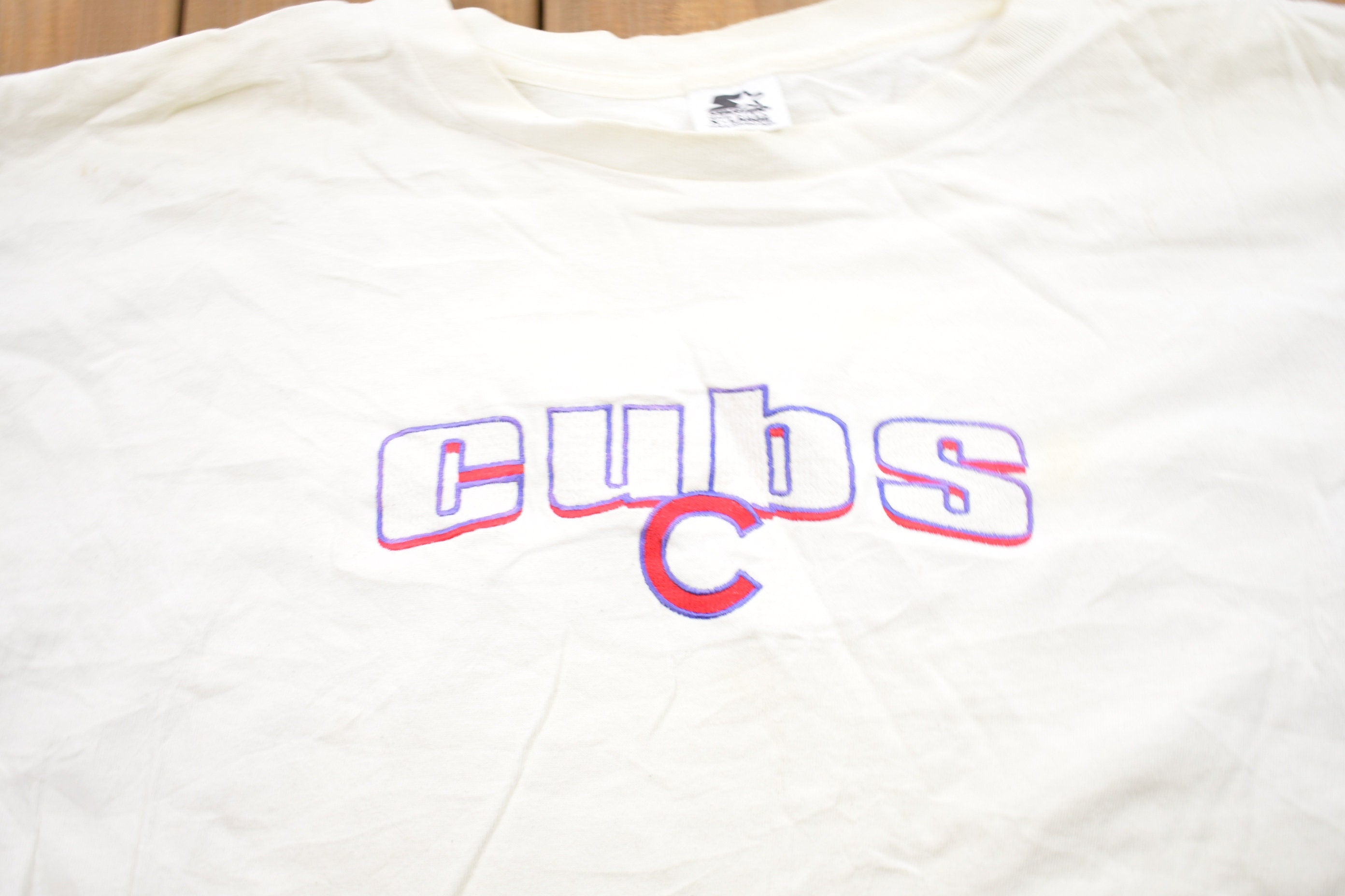 Vintage 1990s Chicago Cubs Starter MLB Graphic T-Shirt