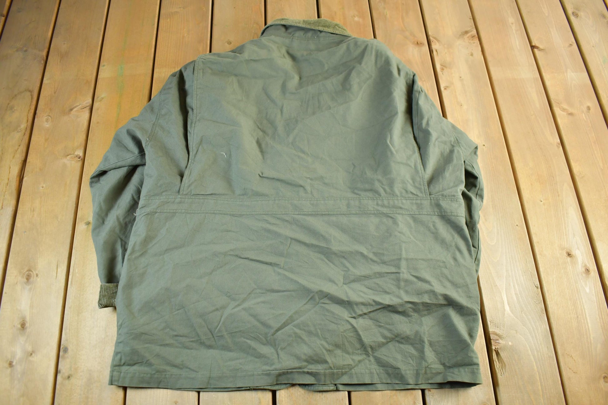 Vintage 2000s Greatland Flannel Lined Barn Chore Coat Men's XL