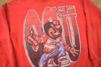 Vintage 1990s Ohio State University Buckeyes Collegiate NCAA Crewneck Made In USA Size L