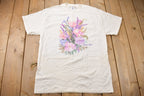 Vintage 1990s Cape Cod Flowers Souvenir T Shirt