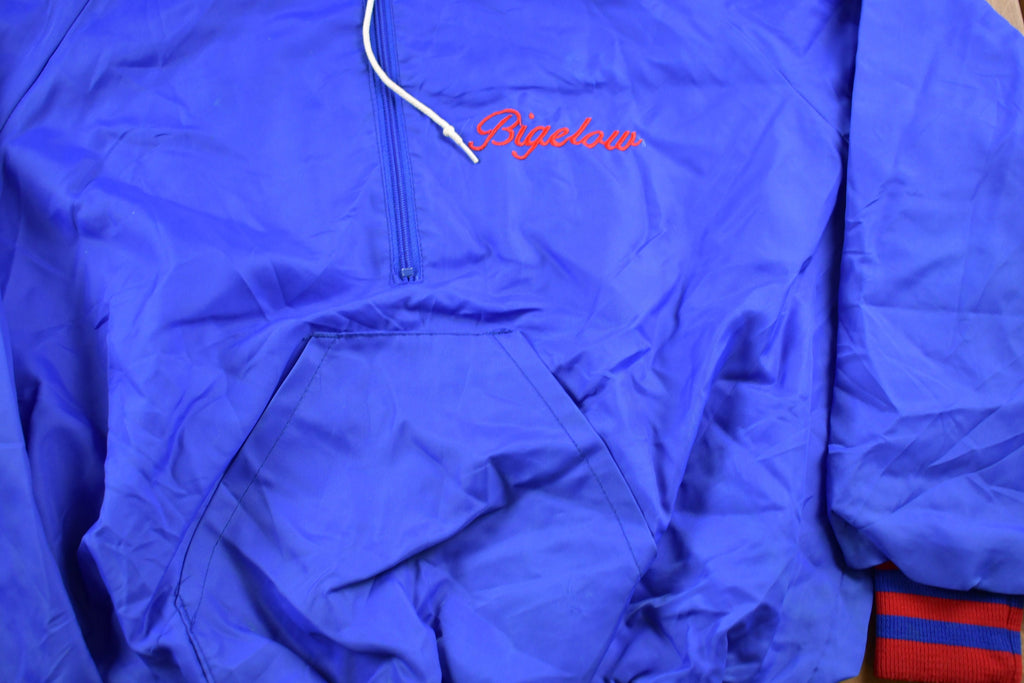 Vintage 1980s Red Arrow Soccer Club Half Zip Windbreaker Jacket