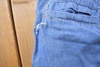 Vintage 1970s Bell Bottom Jeans Size 26 x 30.5