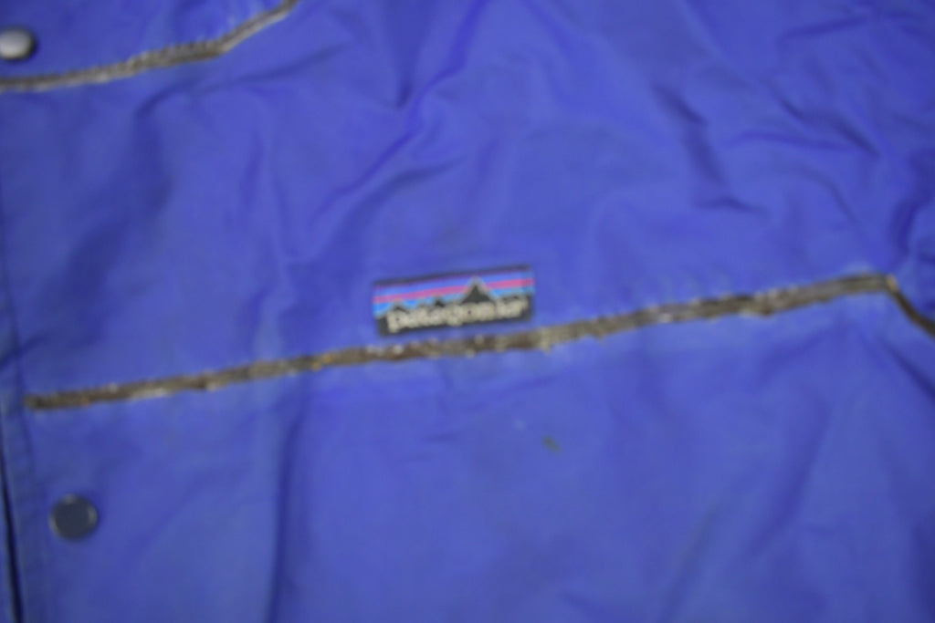 Vintage 1980s Patagonia Full Zip Rain Jacket