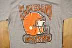 Vintage 1970s Cleveland Browns NFL Logo 7 Graphic T-Shirt  Made In USA  Single Stitch  NFL  Sportswear  1970s Football T Shirt