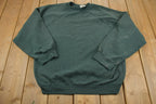 Vintage 1990s Tultex Distressed Crewneck Sweatshirt Made In USA