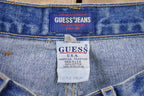 Vintage 1990's Guess Jeans Blue Denim Pants 32 x 34
