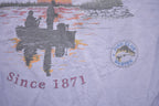 Vintage 1990s Field & Stream Sunset Graphic T Shirt