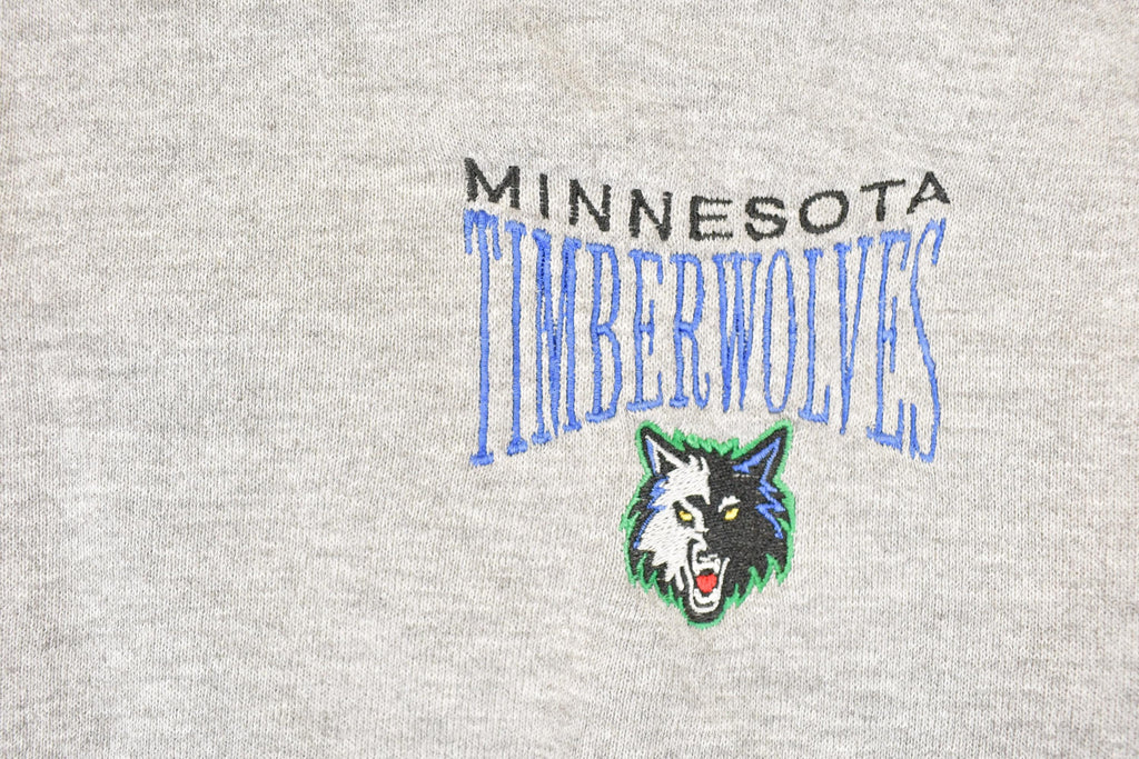 Vintage 1990s Minnesota Timberwolves NBA Turtleneck Sweatshirt Mens M