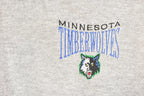 Vintage 1990s Minnesota Timberwolves NBA Turtleneck Sweatshirt Mens M