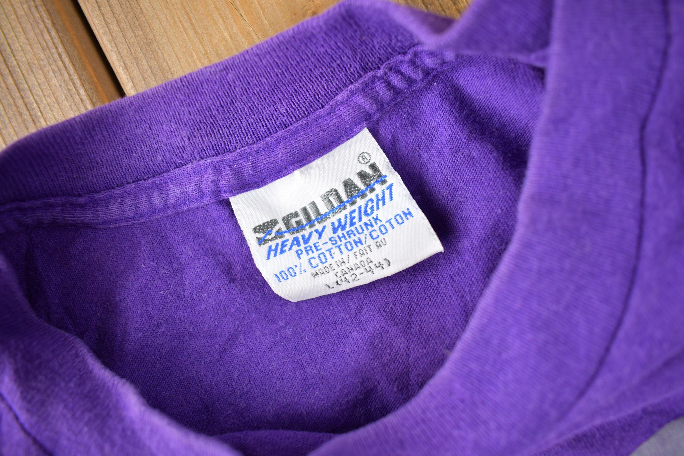 Vintage 1990s Vancouver Canada Souvenir Travel T Shirt Made In Canada