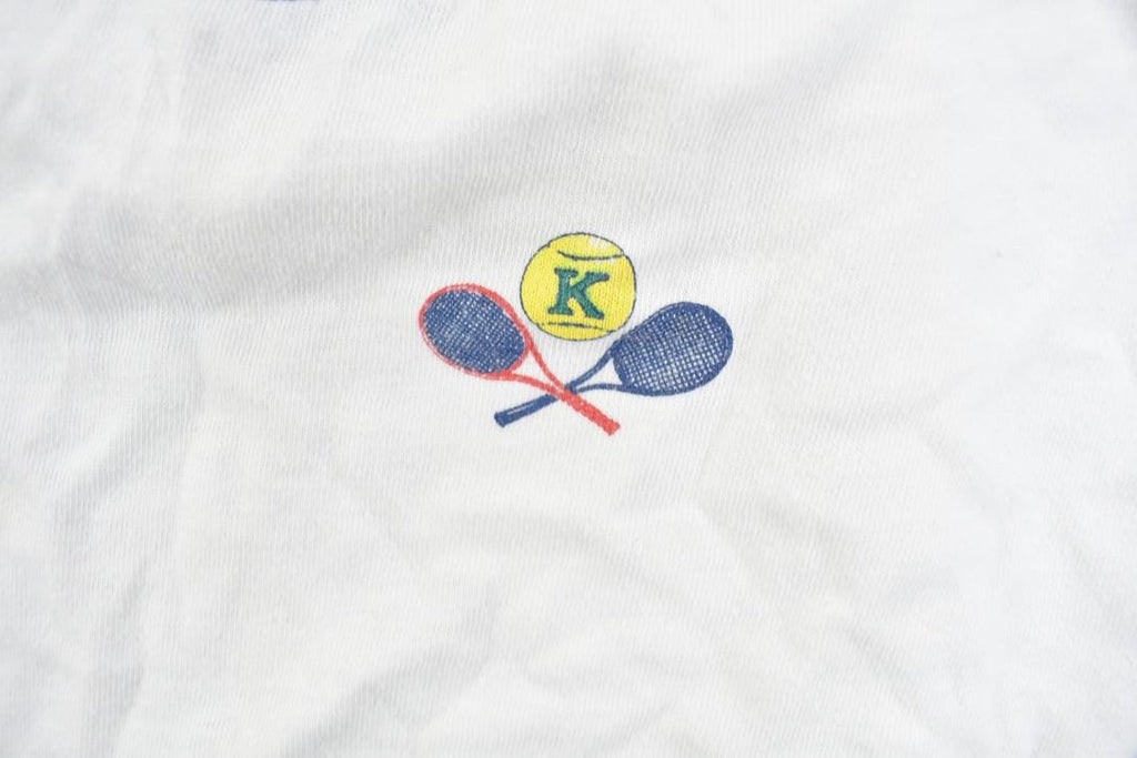 Vintage 1980s Kaickets Tennis Player Graphic T Shirt
