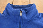 Vintage 1990s Nike ACG Fit Thermal Two Tone Zip Up Fleece Sweater