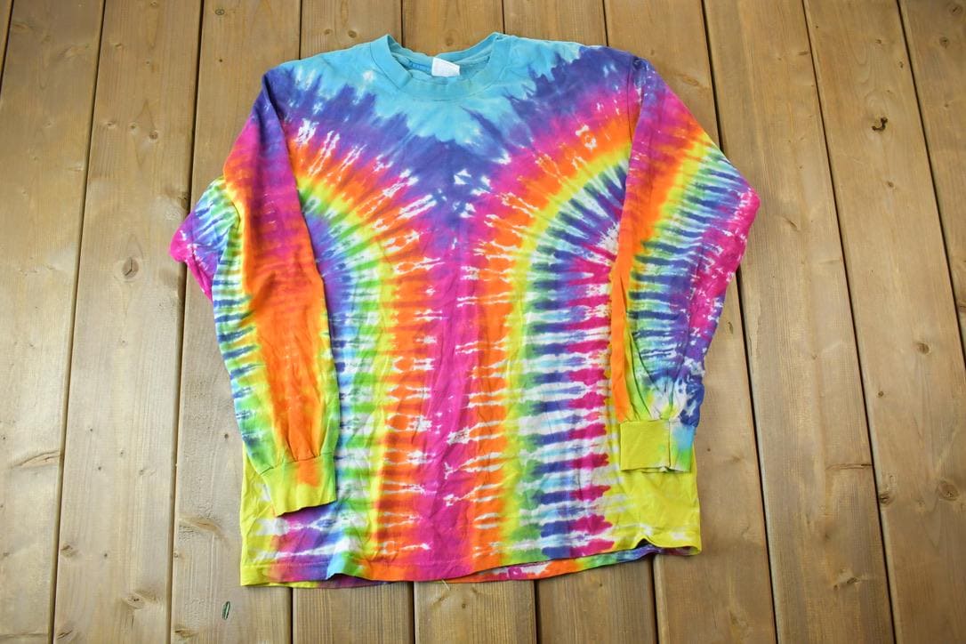 Vintage 1990s Tye Dye Crewneck Sweatshirt
