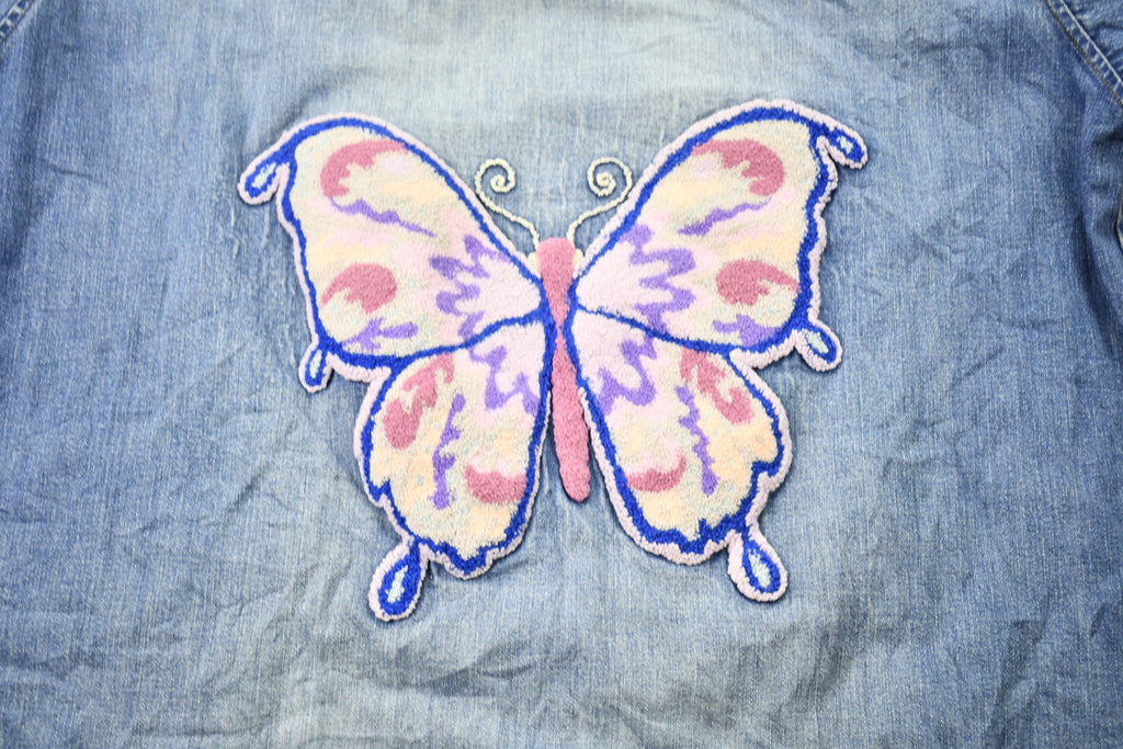 Vintage 1990s Carhartt Denim Jean Shirt