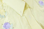 Vintage 1980s Embroidered Button Up Shirt