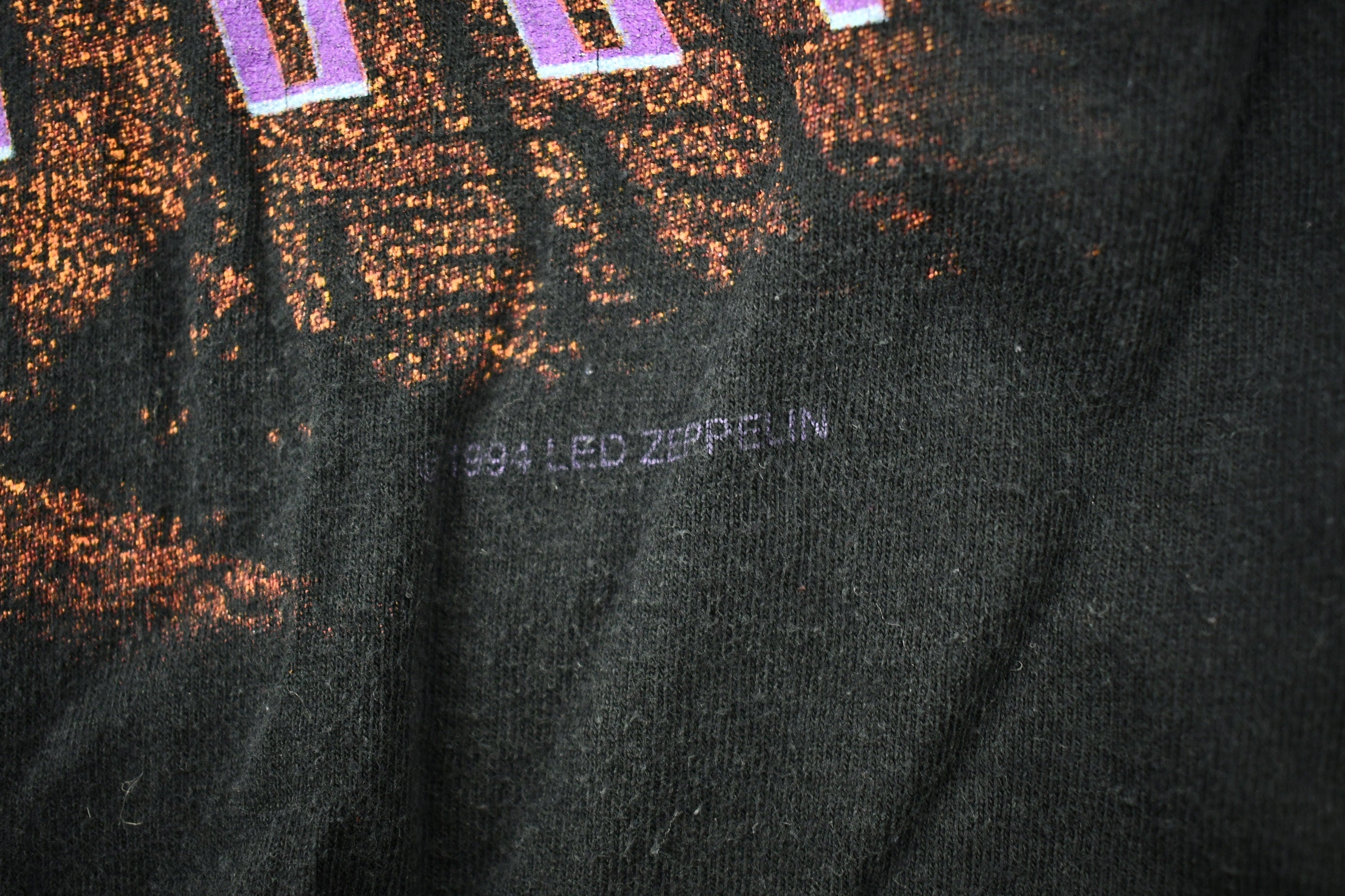 Vintage 1994 Led Zeppelin Zoso Album Promo Band T-shirt