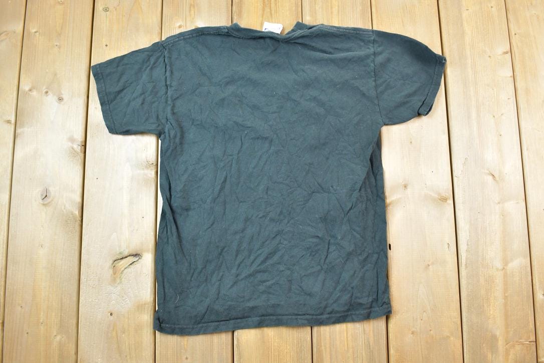Vintage 1990s Hear No Evil 3 Frogs Theme Graphic T-Shirt