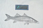 Vintage 1990s Snook Series Fishing T-Shirt