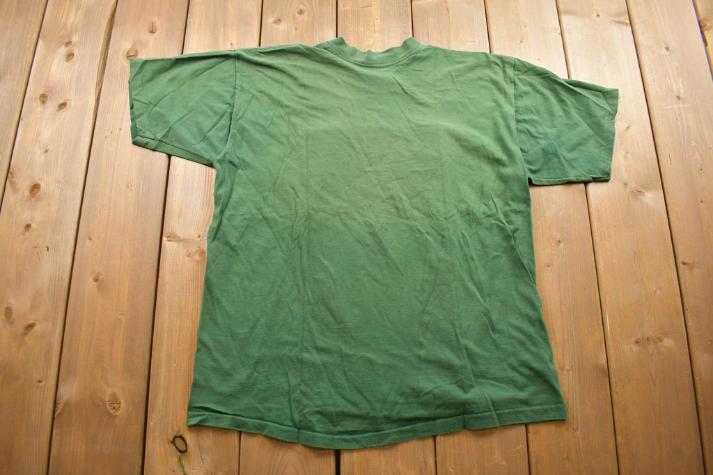 Vintage 1990s Sun Faded Blank Pocket Tee