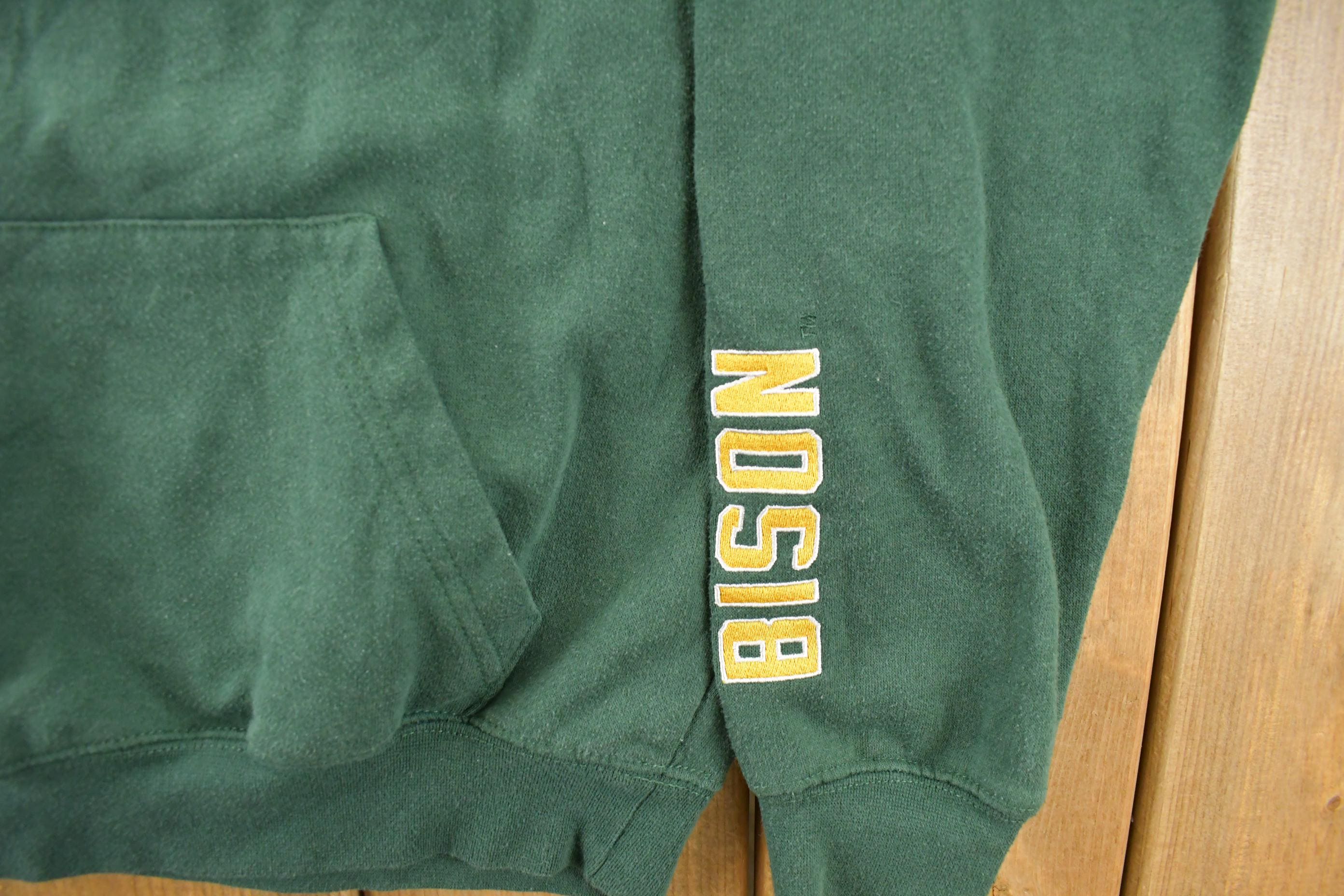 Vintage 2000s North Dakota State University Hoodie Sweatshirt Mens Small