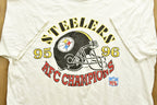 Vintage 1995 Pittsburgh Steelers AFC Champions T-Shirt