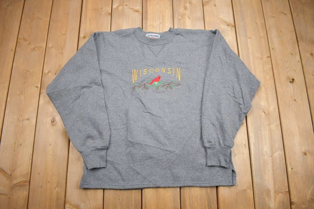 Vintage 1990s Spalding Wisconsin Sweatshirt