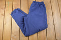 Vintage 1990s Blue Nike Mini Swoosh Windbreaker Pants Size XL