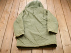Vintage 1980s Military Hooded Jacket