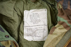 Vintage 1980s Military Camo Field Jacket