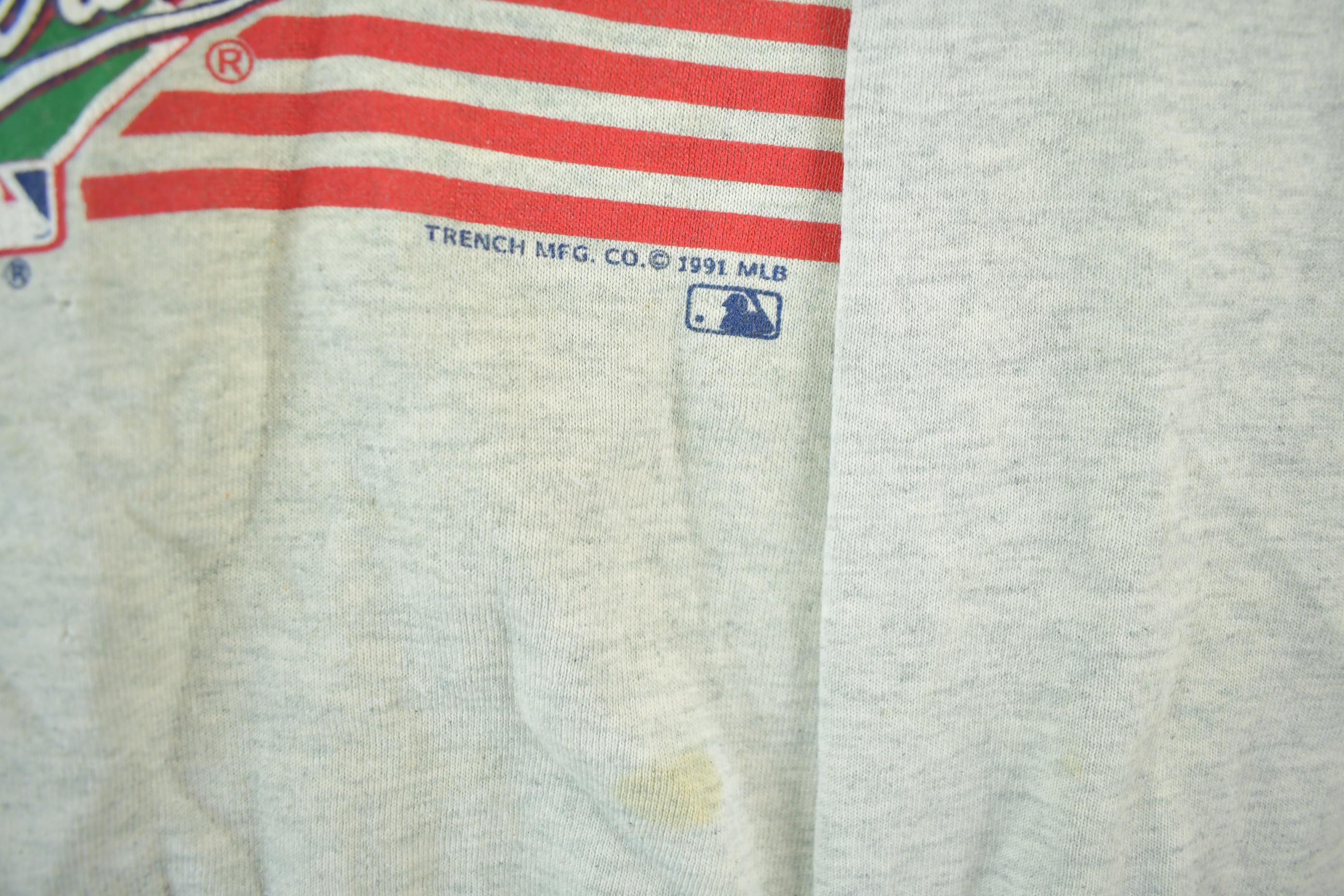 Vintage 1991 Minnesota Twins Atlanta BravesMLB Crewneck Sweatshirt Men's Large