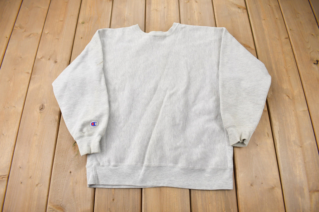 Vintage 1990s Brown University Champion Reverse Weave Crewneck