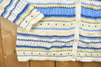 Vintage 1990s Appleseeds Knit Zip Up Cardigan Sweater